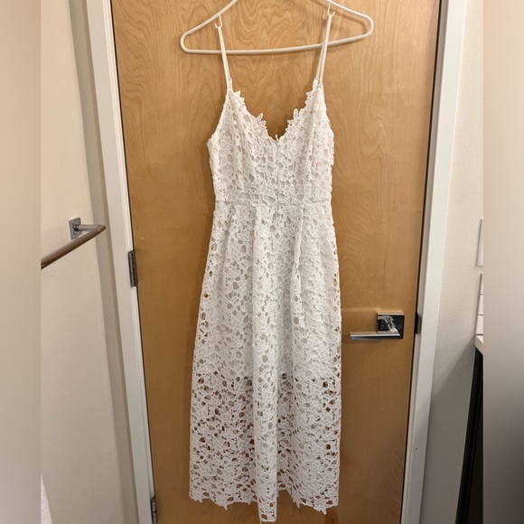 Astr Dresses & Skirts - ASTR the label white lace dress size 2